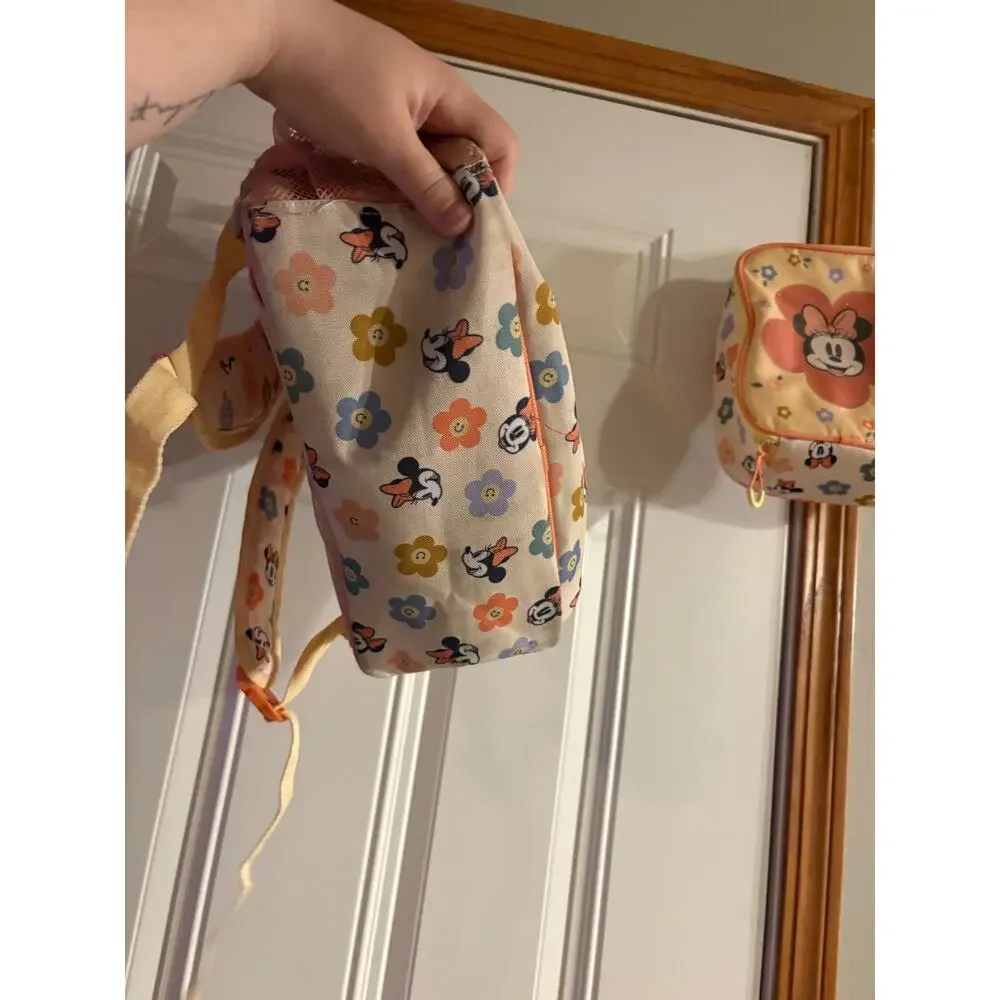 Disney Parks Minnie Mouse Kids Insulated Lunch Box and Backpack